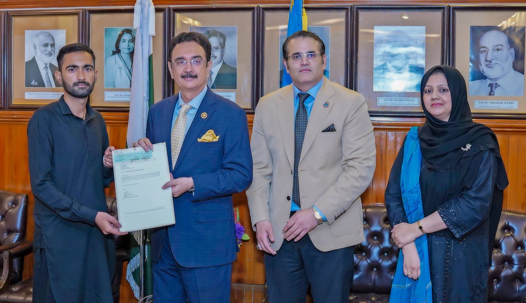 alumni pu.edu.pk scholarship